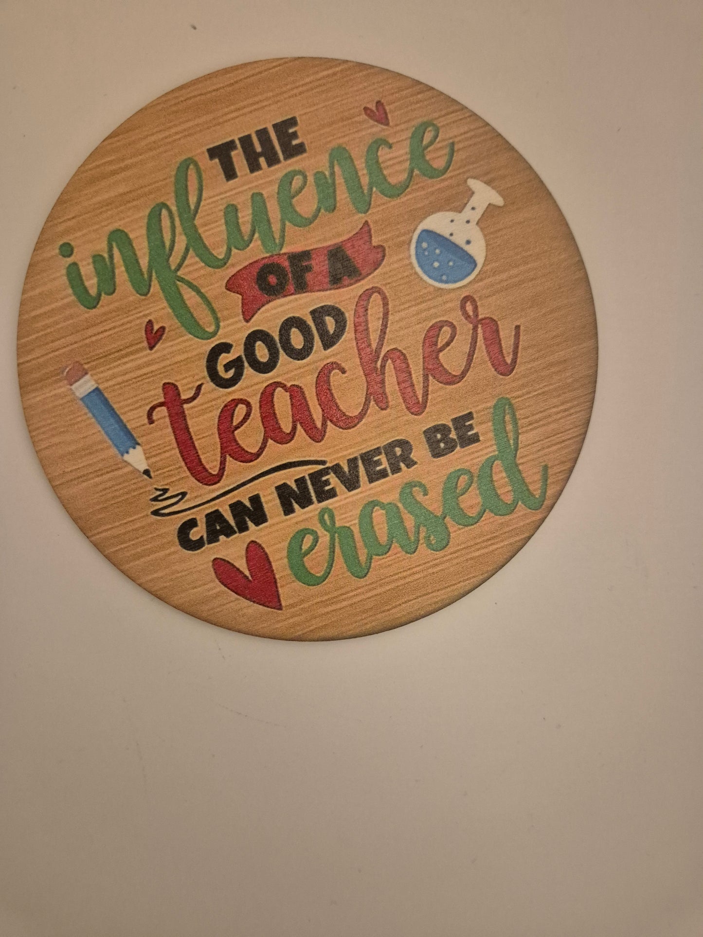 Teacher coaster