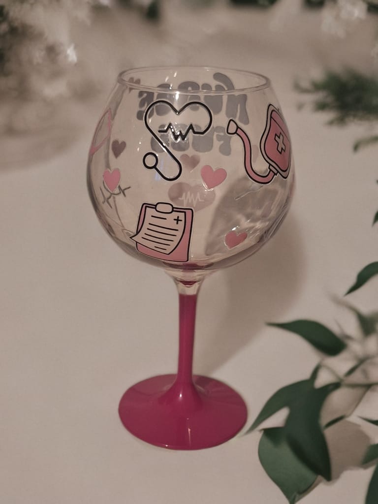Nursery fuel plastic gin cup
