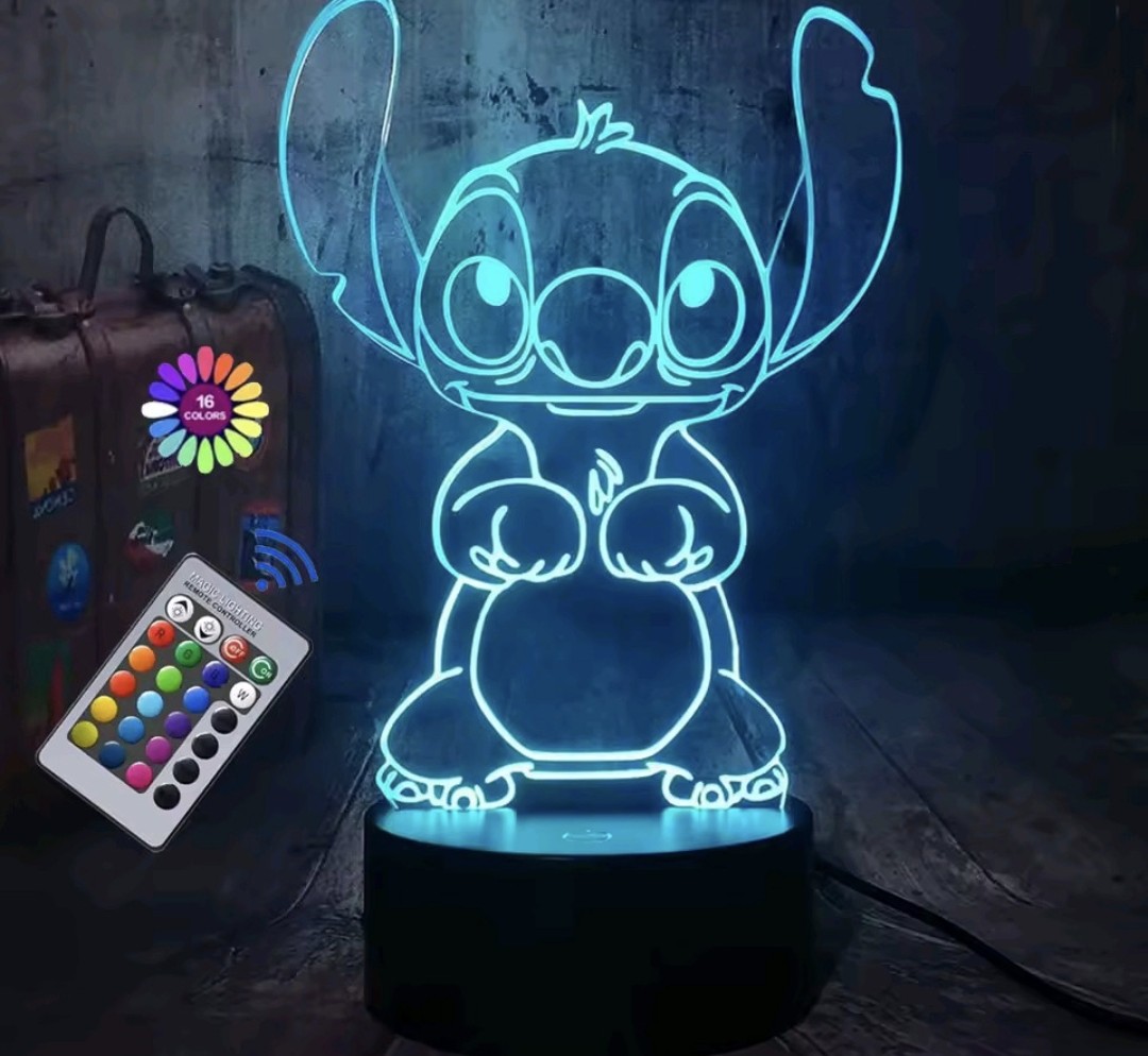3d night light