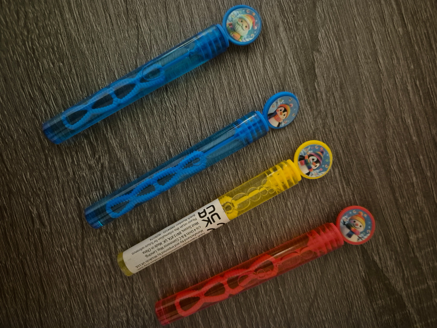 X4 mini Christmas bubbles