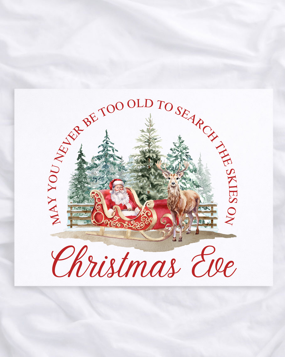 Christmas eve magnetic box