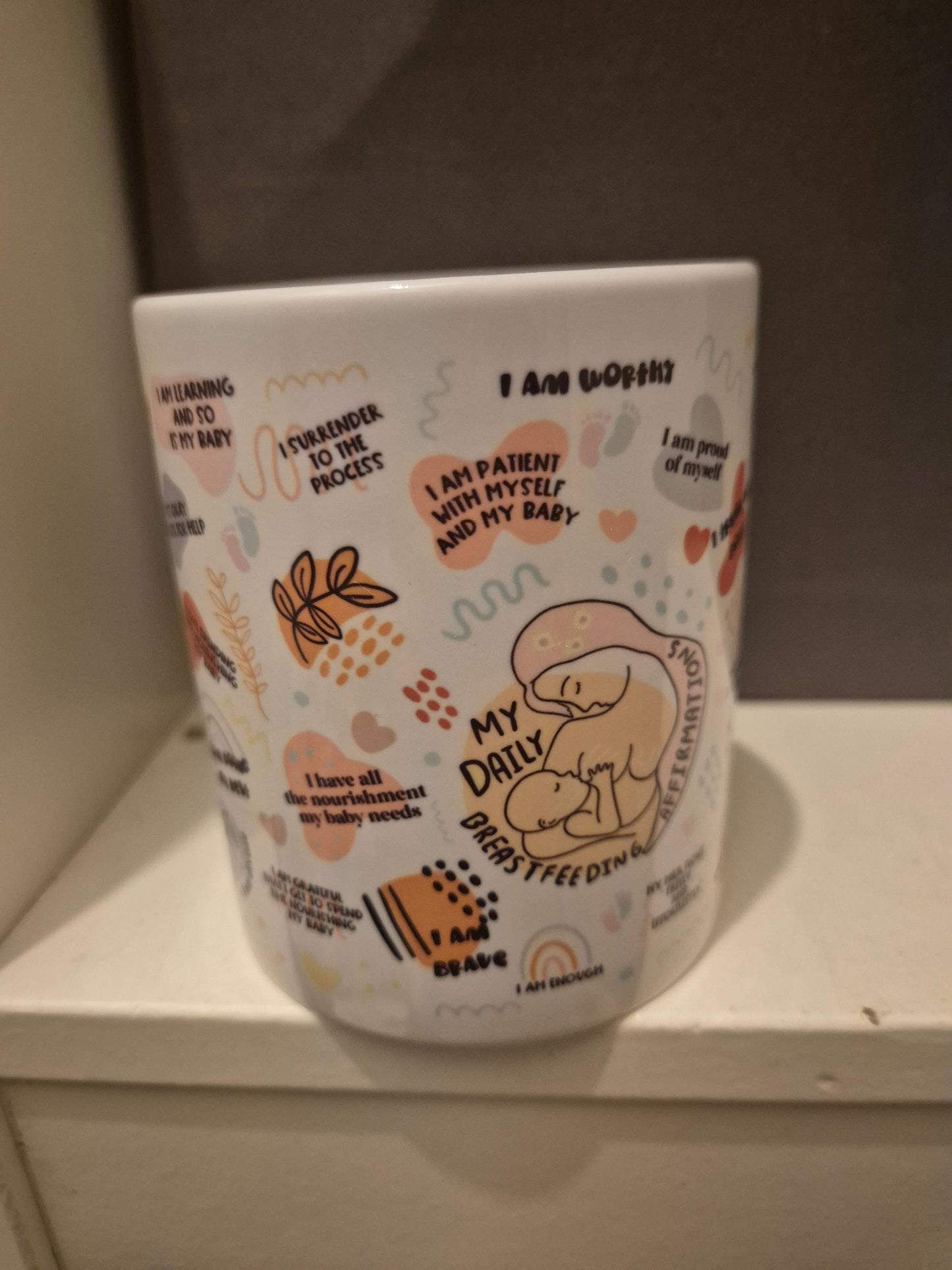 Breastfeeding affirmative mug