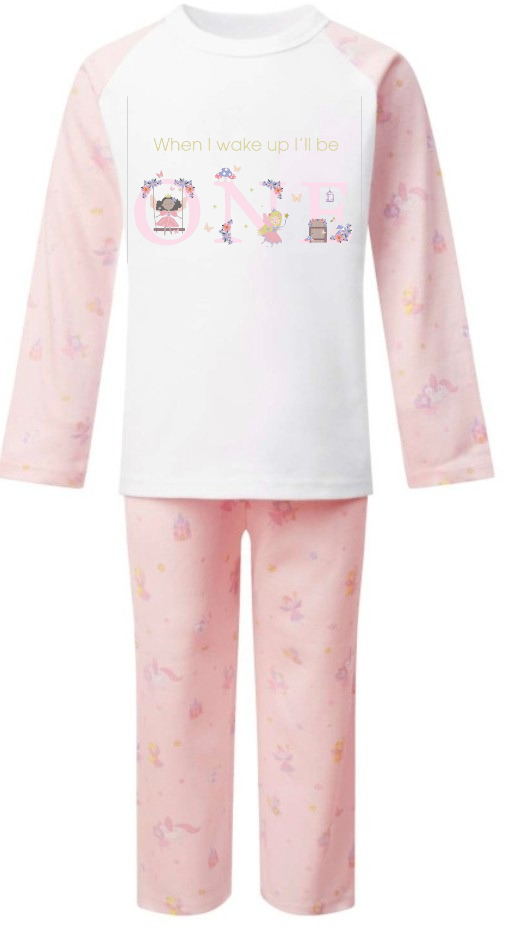 Fairy birthday Pjs