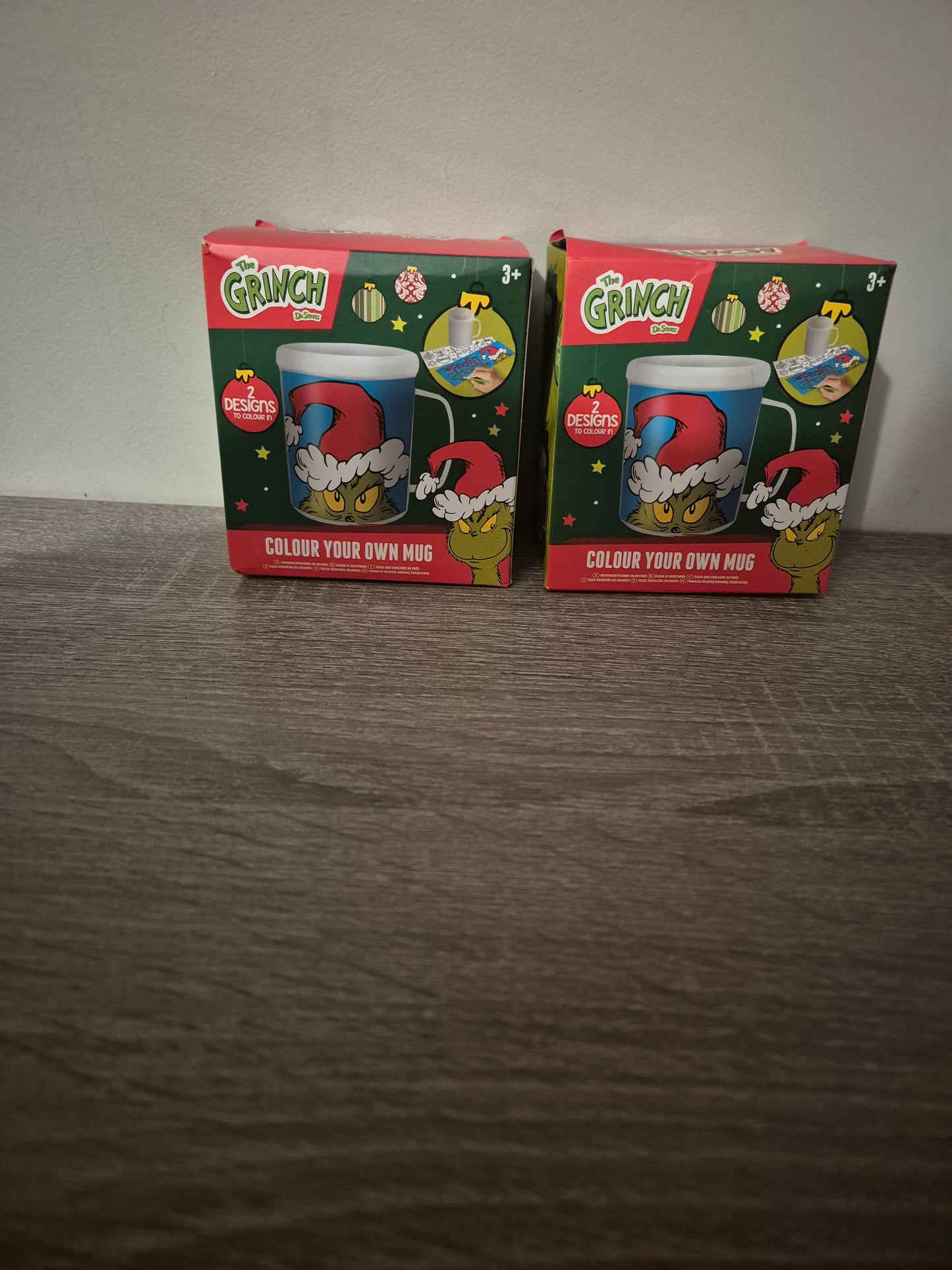 Colour in grinch cup