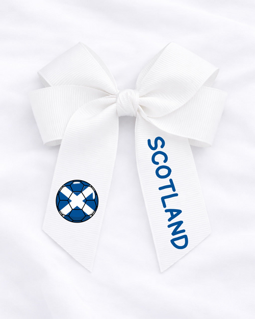 World cup hair bow