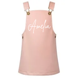 Personalised pinafore dress