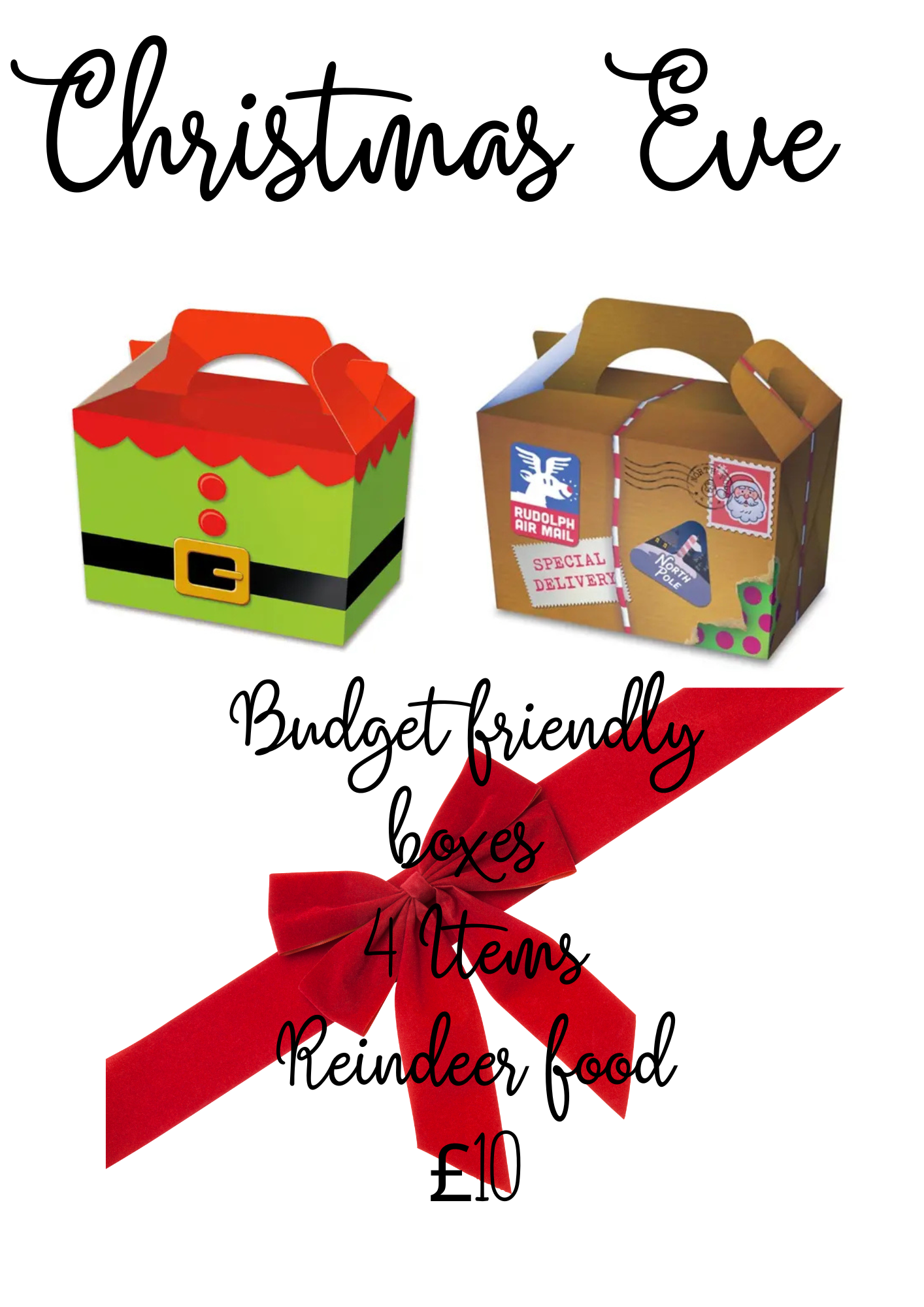 Christmas eve boxes budget friendly