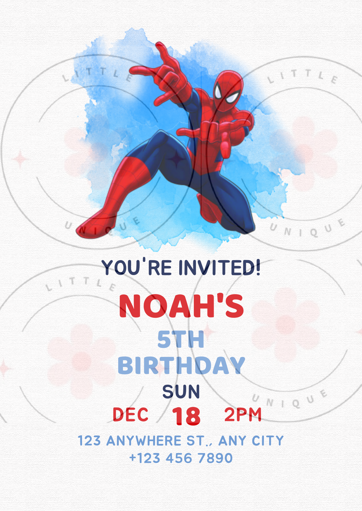 Party invites all characters