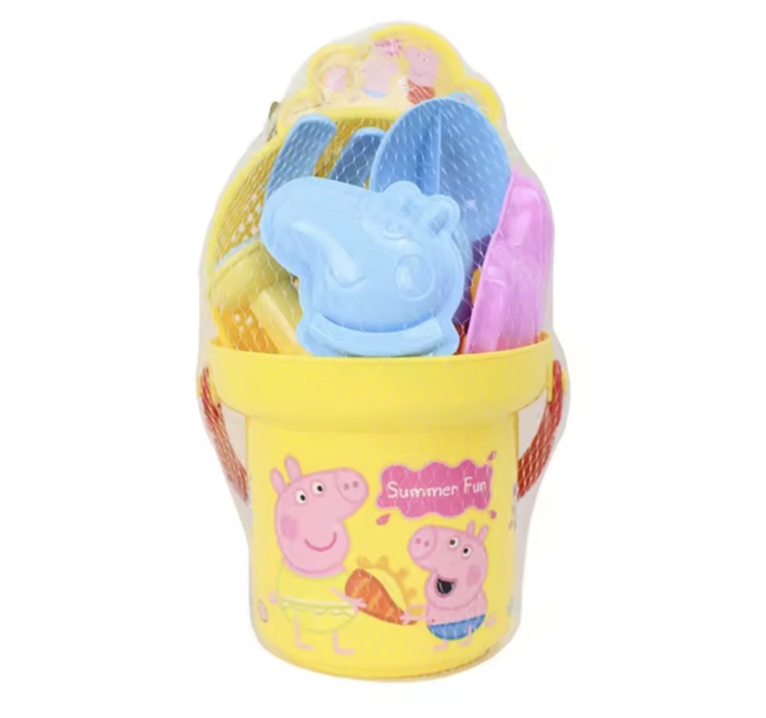Peppa pig bucket set