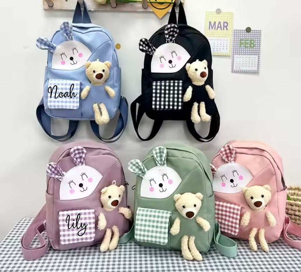 Personalised teddy bags