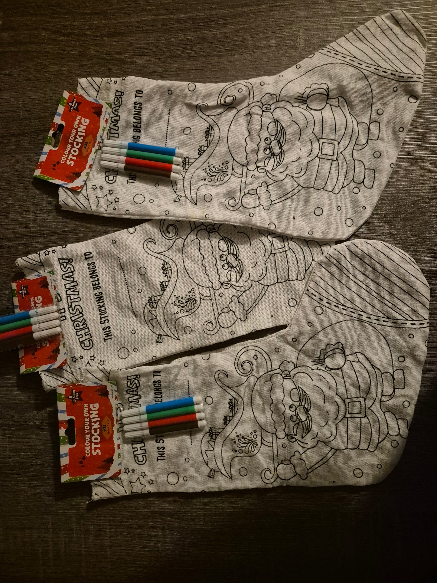 Colour in stocking