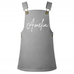 Personalised pinafore dress