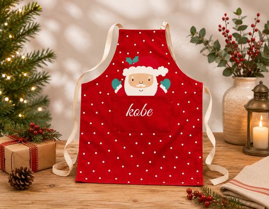Children's Christmas apron