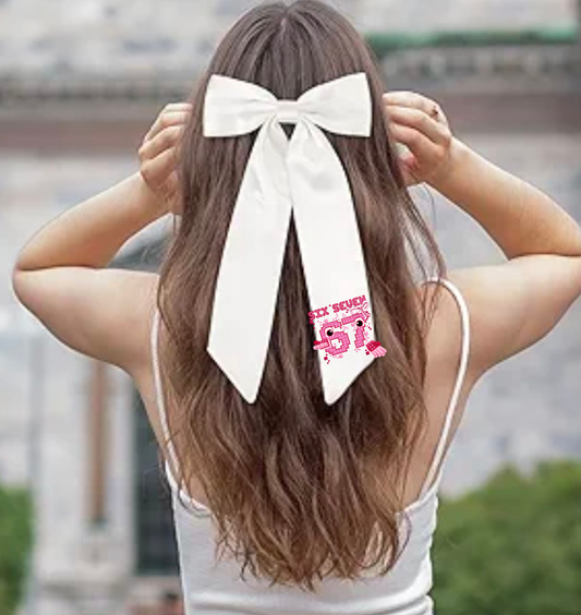 67 long hair bow