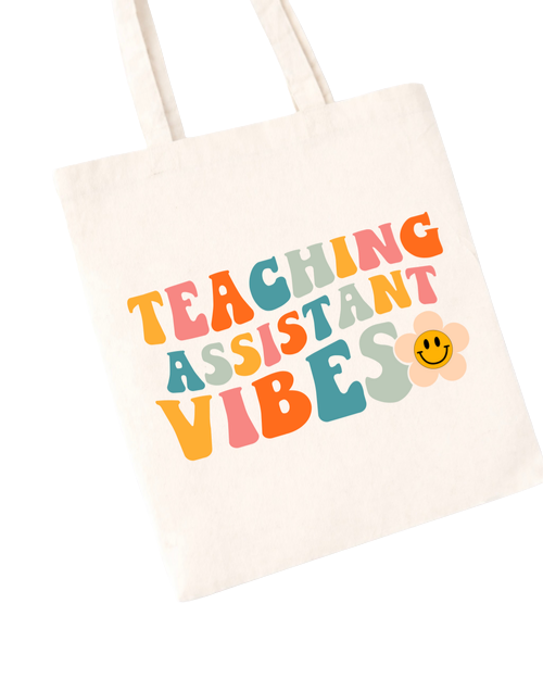 Teaching assistant tote bag
