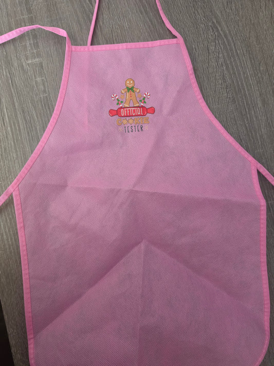 Cookie tester childrens apron