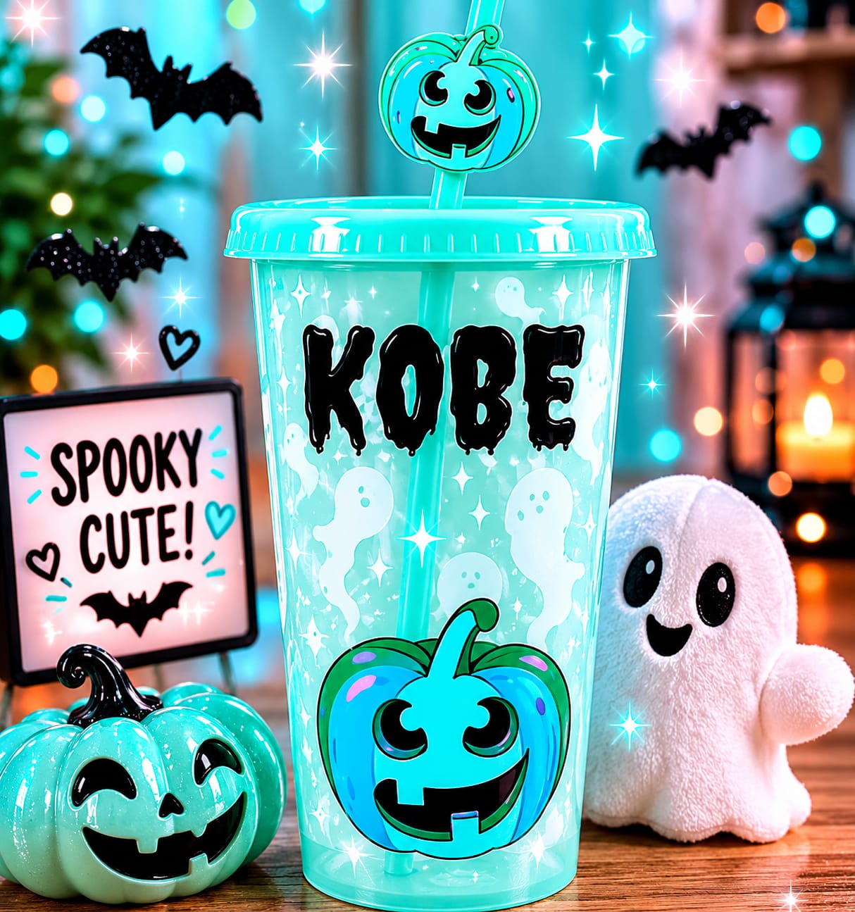 Halloween colour changing cold cup