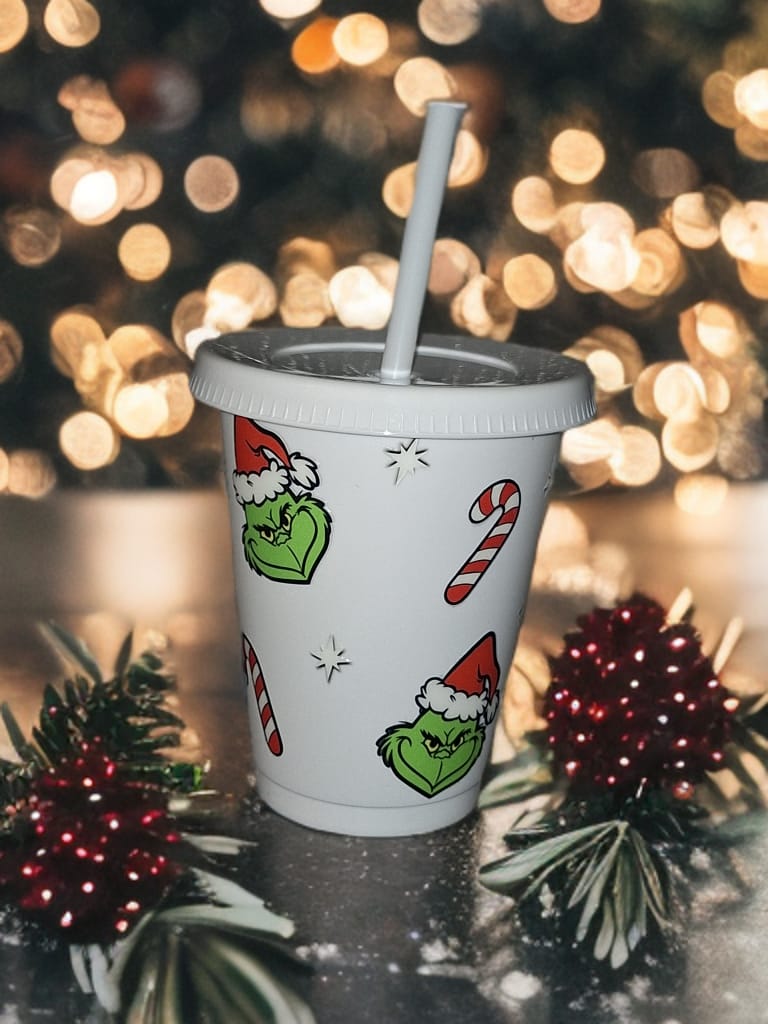 16oz Christmas cold cup