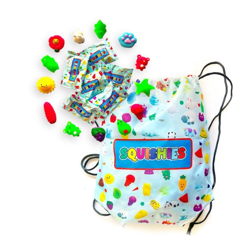 50 x squishy with bag