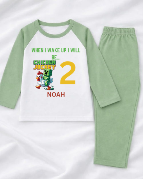 When i wake up i will be... minecraft
