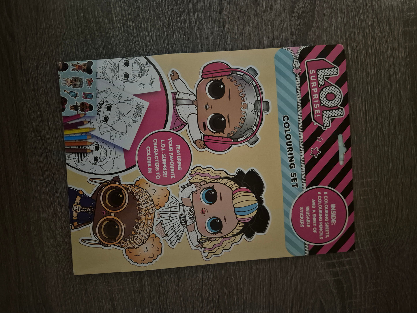 LOL dolls activity set