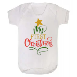 Personalised baby vest