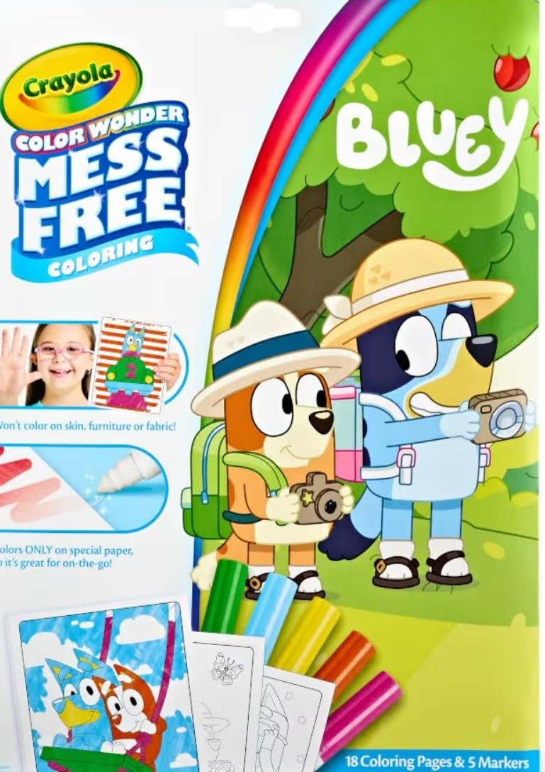 Crayola mess free colouring