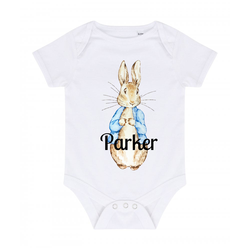 Baby vest personalised