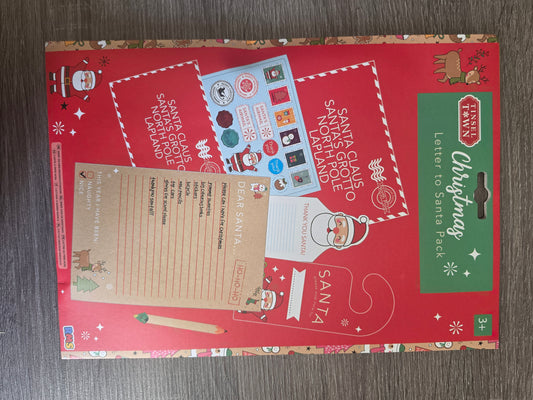 Christmas letter writing pack
