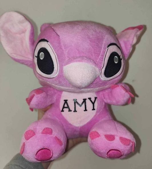 Personalised pink teddy