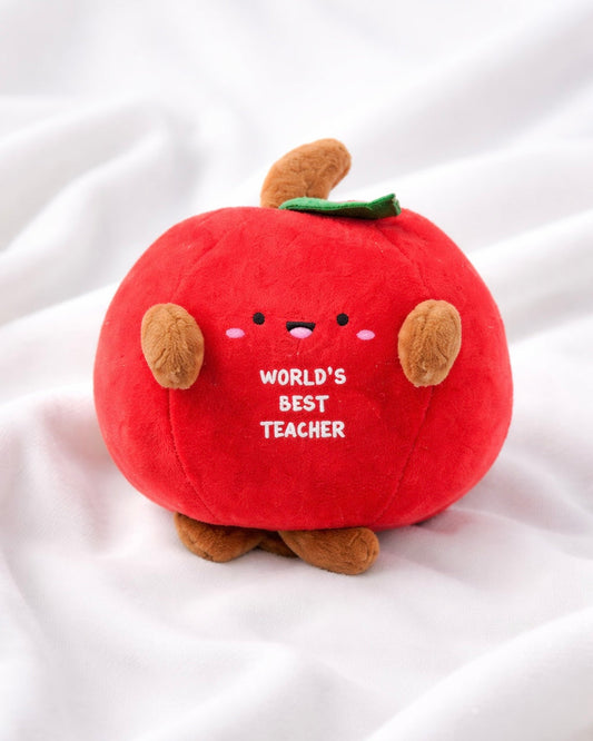 Worlds best teacher plush