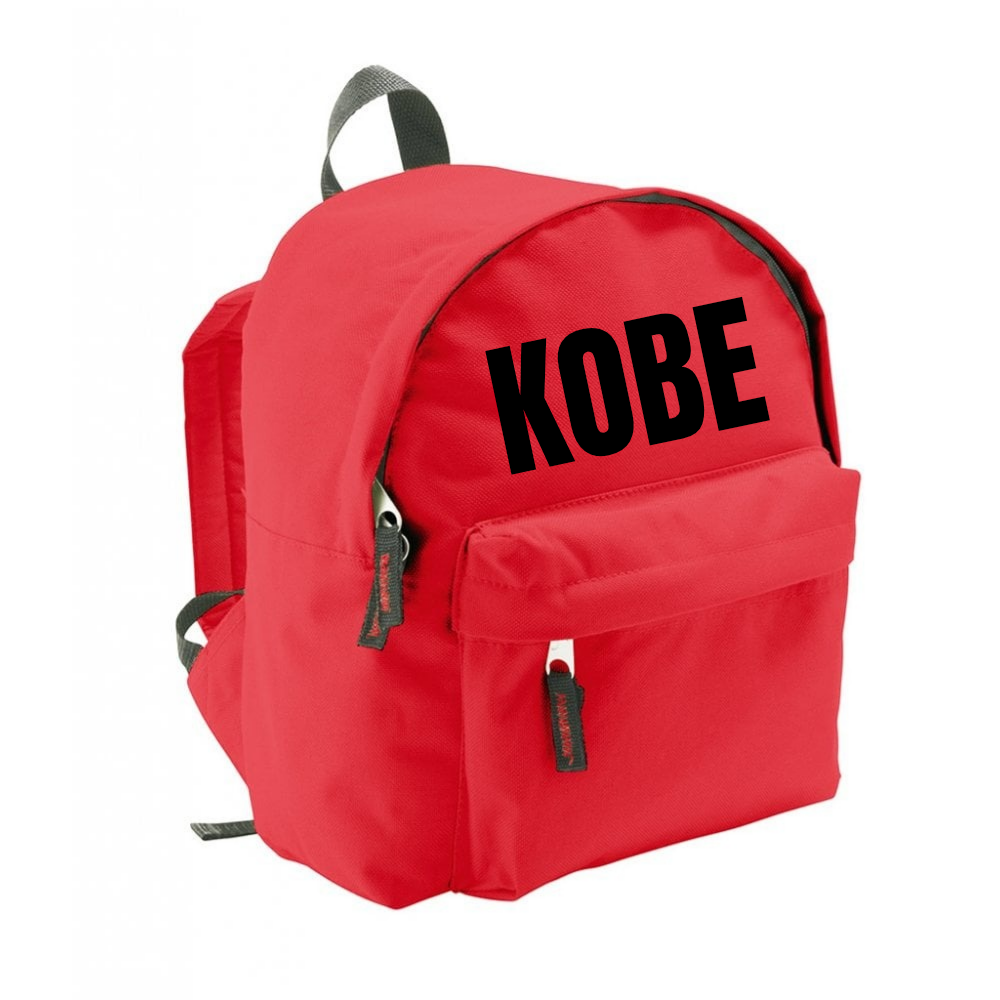 Red childrens backpack