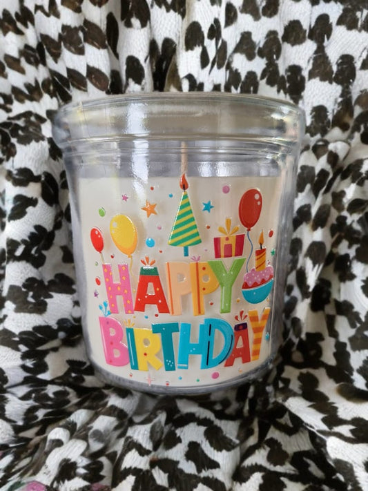 Happy birthday candle