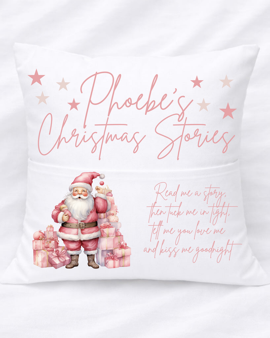 Christmas eve story cushion