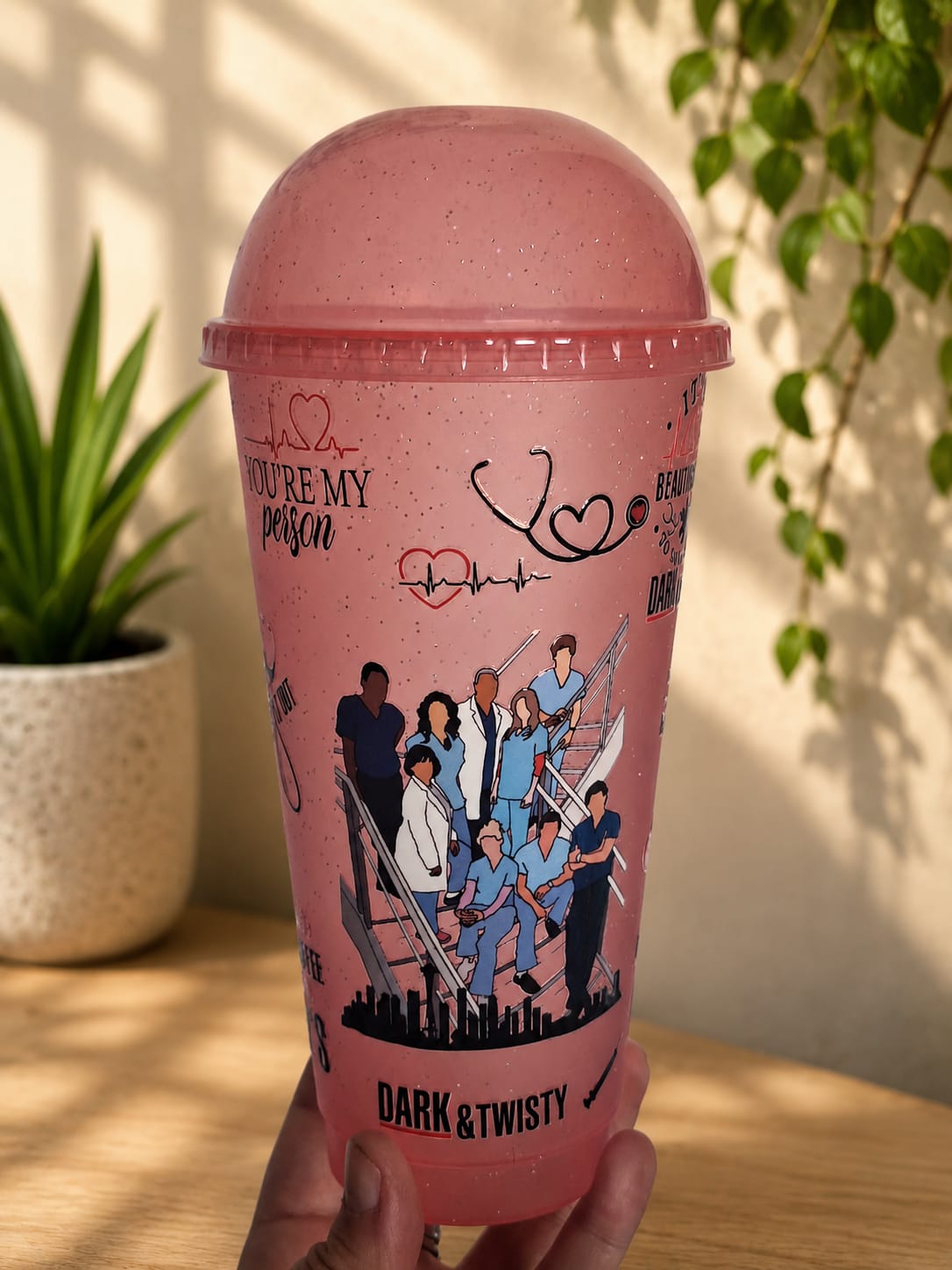 Dome cold cup