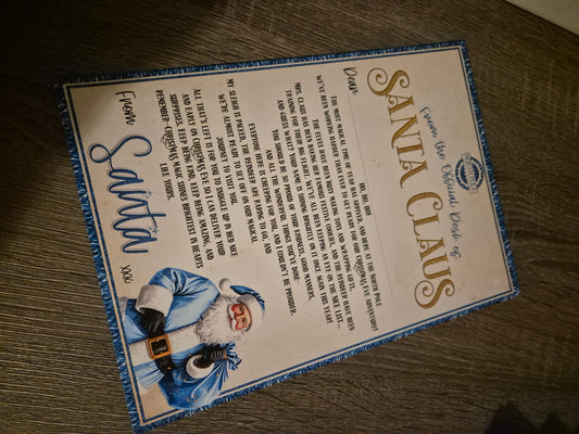 Santa letter