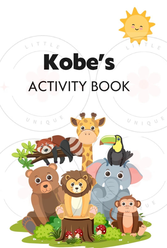 Activity book digital print 40 pages