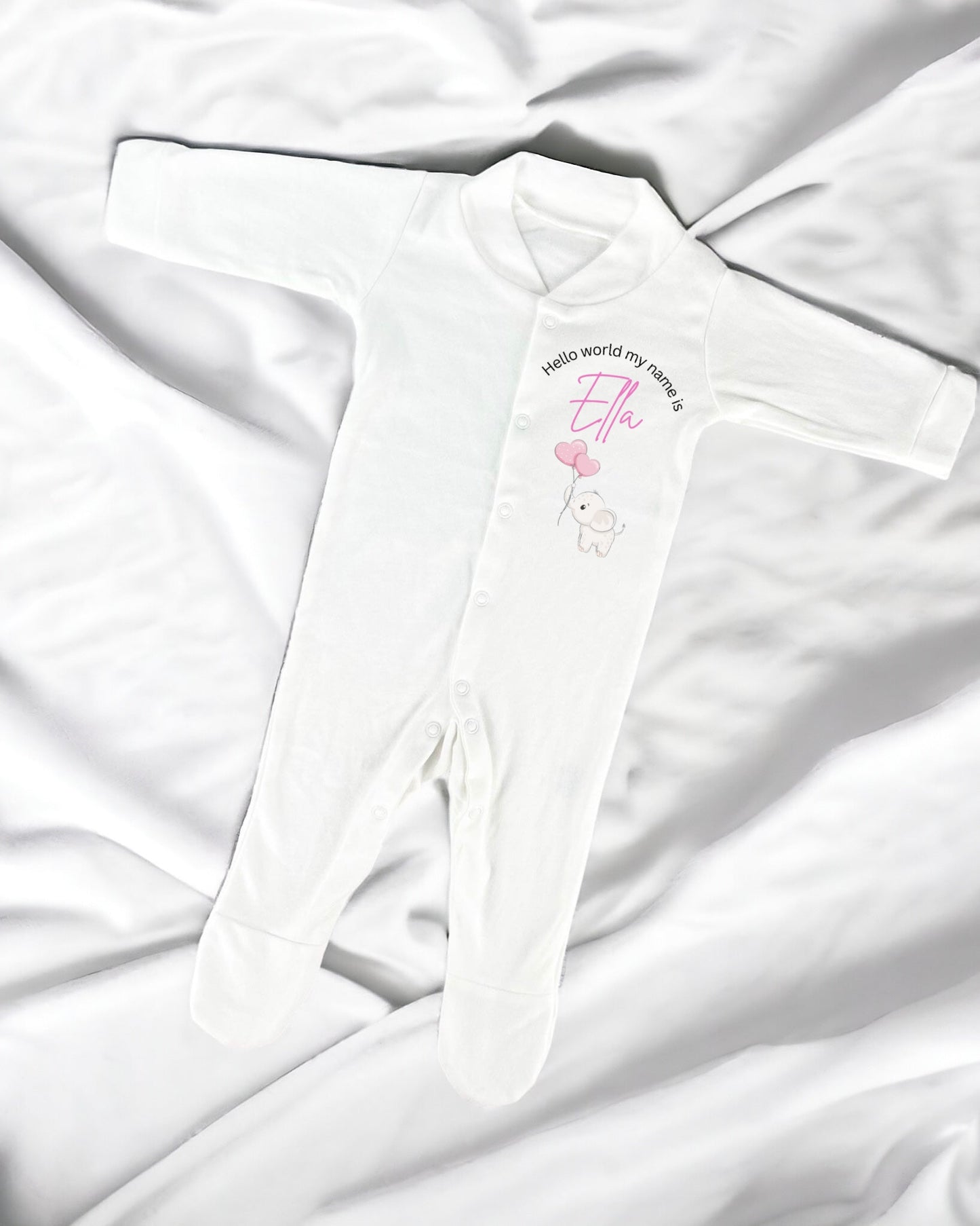 Welcome to the world sleepsuit