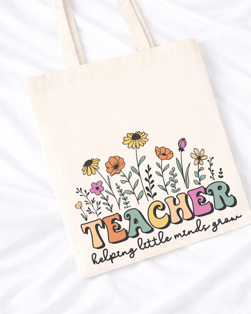 Teacher tote bag
