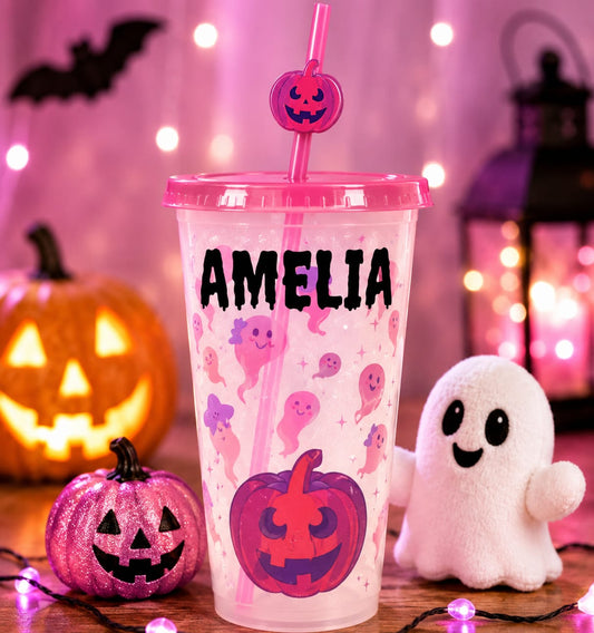 Halloween colour changing cold cup