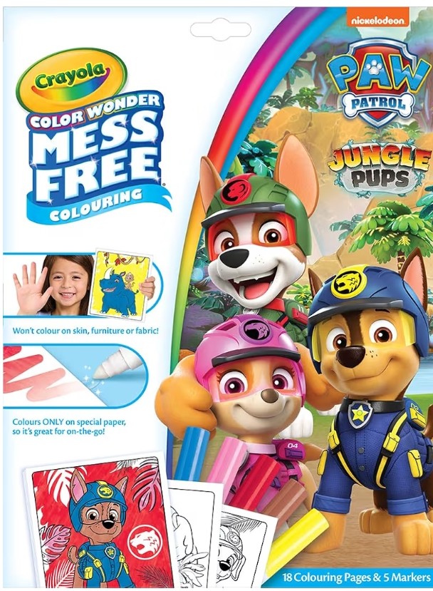 Crayola mess free colouring