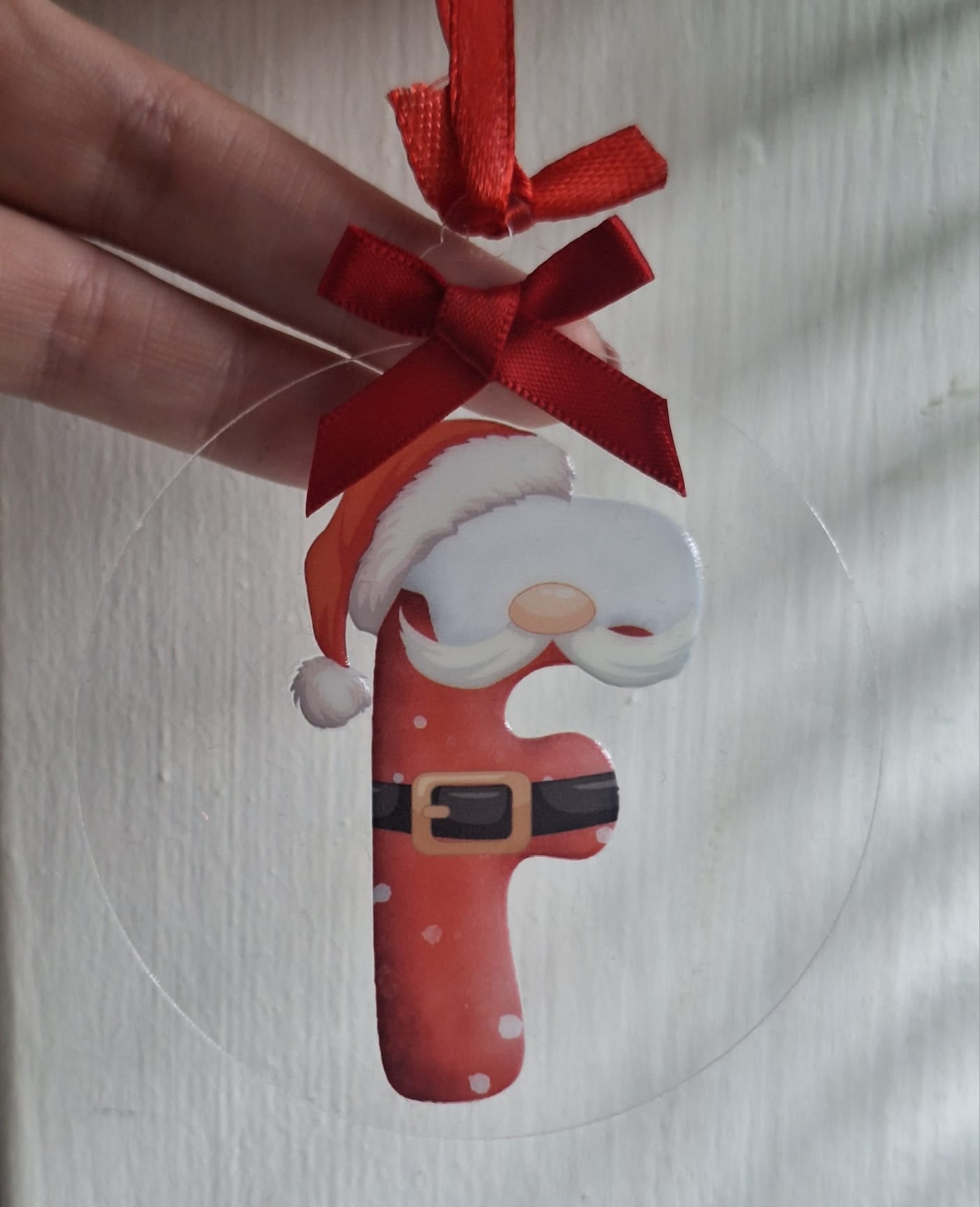 Letter Christmas decoration