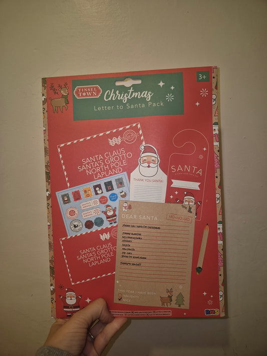 Santa letter writing kit