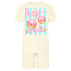 Dumpling short set