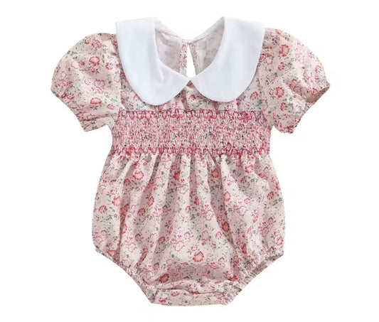 Baby smocked outfit