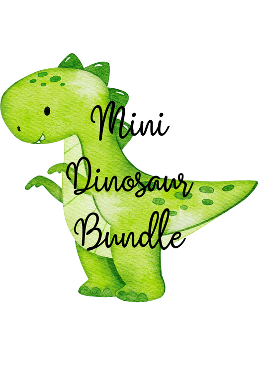 Mini dinosaur bundle