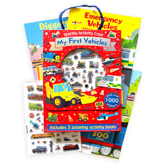 Vehicle sparkly activity case