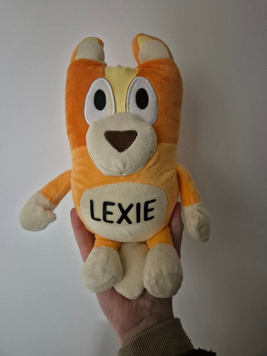 Personalised soft toy - orange