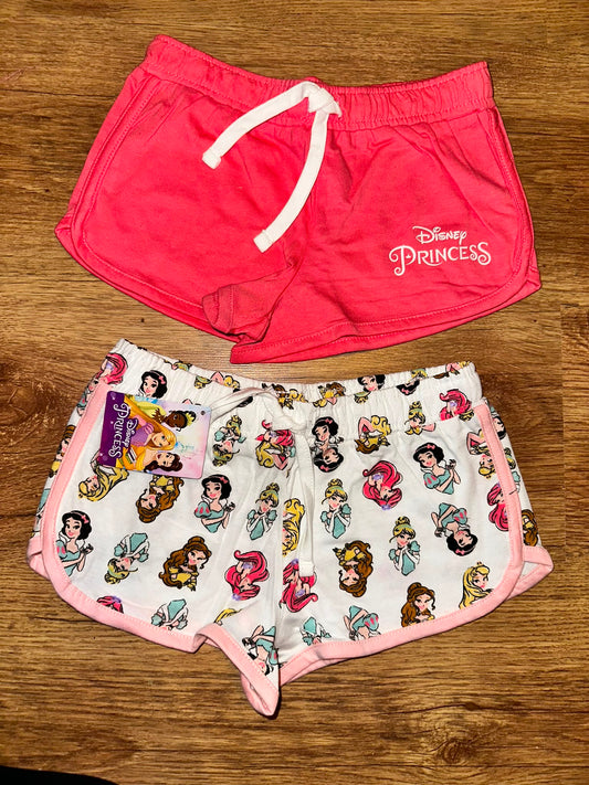 Princess shorts set 4-5years