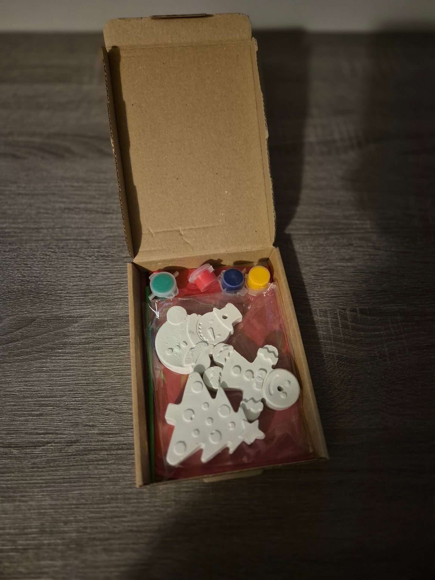 Paint your own Christmas set